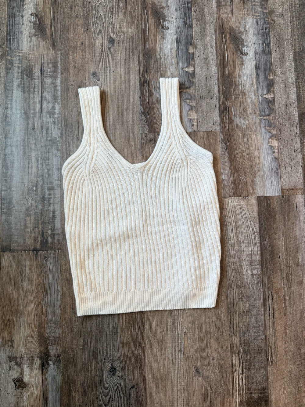 Soft Ribbed Knit Tank Top
